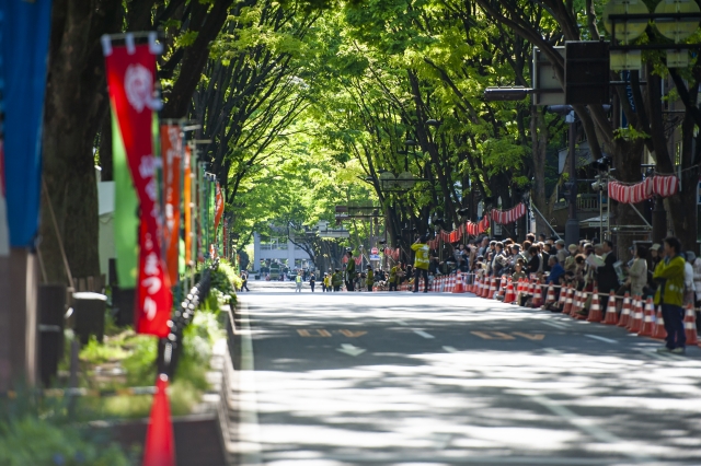 仙台青葉まつりの屋台の出店は 交通規制と駐車場