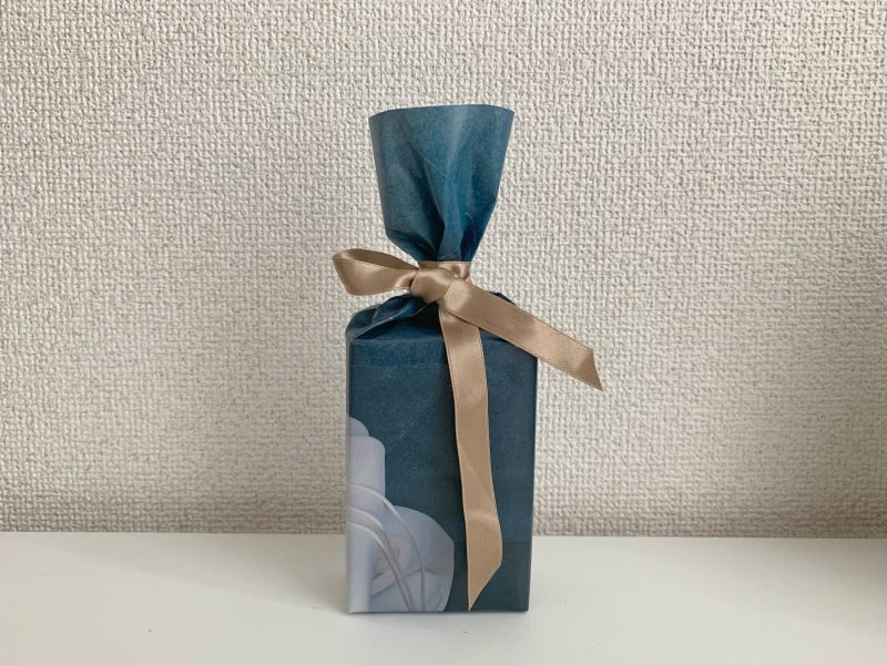 プレゼントのラッピングはキャラメル包みが一番簡単で綺麗に包める
