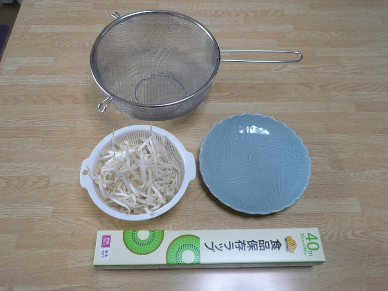 もやしは電子レンジゆでる！加熱時間は何分？